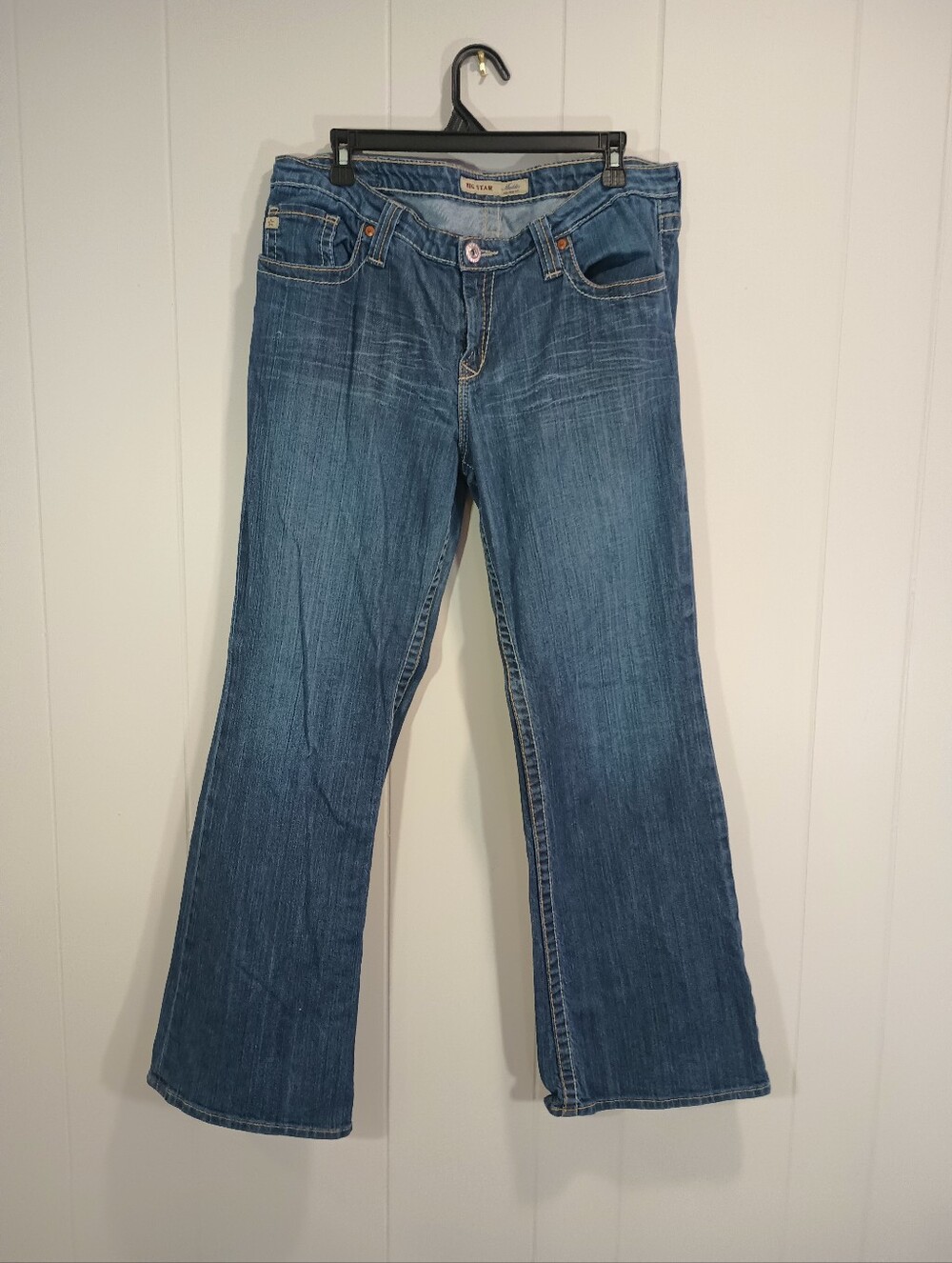 Big Star 98% Cotton Men's Blue Flare Jeans
